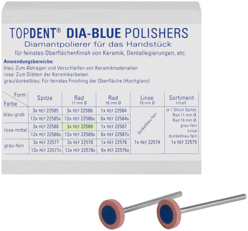 TOPDENT DIA-BLUE-Polierer