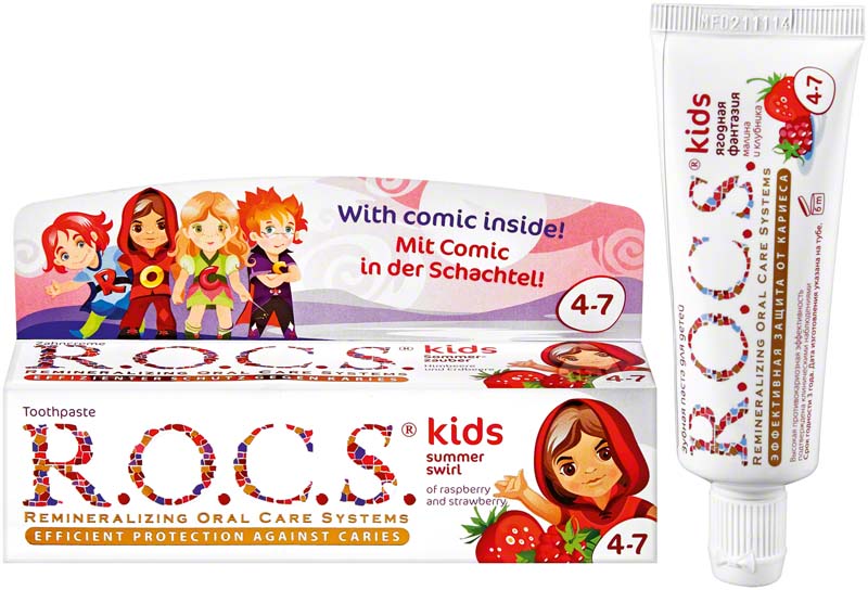 R.O.C.S. Kids Himbeer&amp;Erdbeer