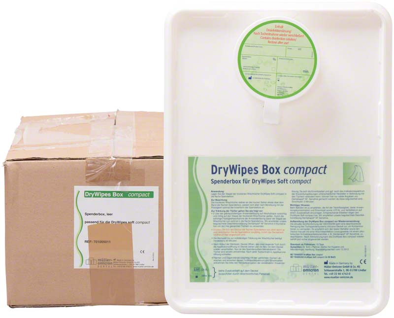 DryWipes compact Spenderbox