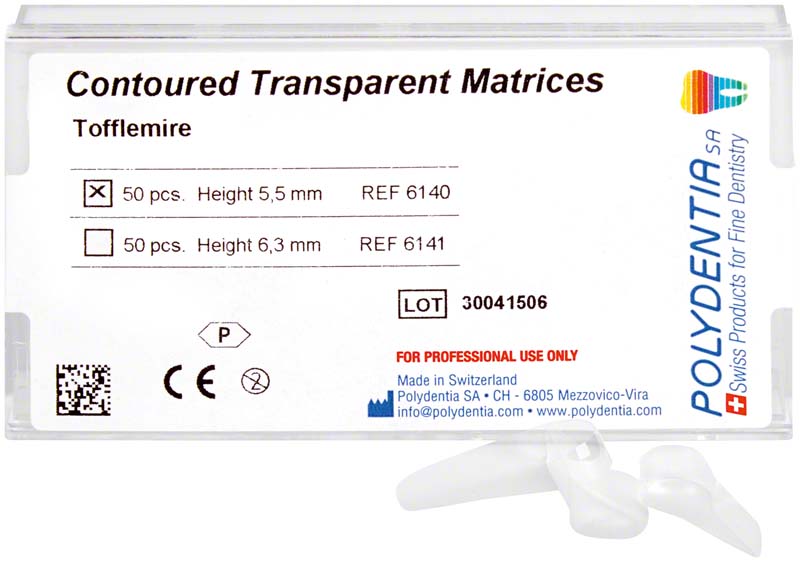 Matrizen nach Tofflemire transparent