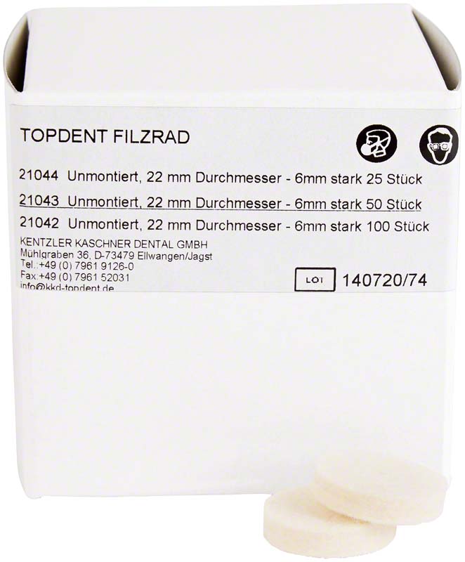 TOPDENT Filzräder