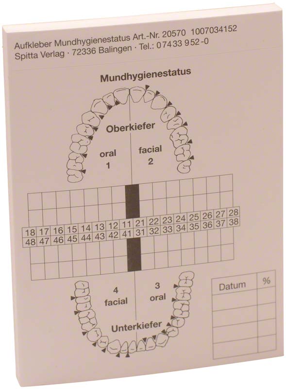 Befundaufkleber
