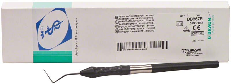 Parodontometer ergonomisch