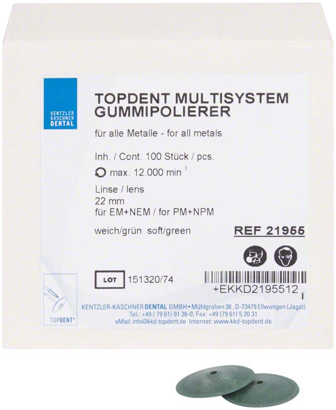 TOPDENT Multisystem-Gummipolierer