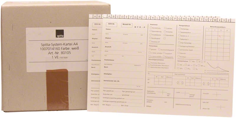 System Karteikarten KFO