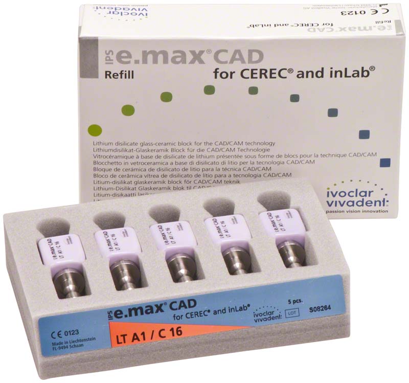 IPS e.max CAD Monolithic Solution for CEREC/inLab