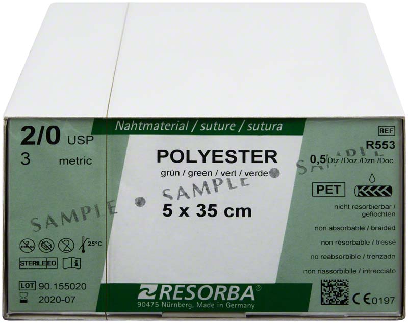 RESORBA® Polyester Fäden