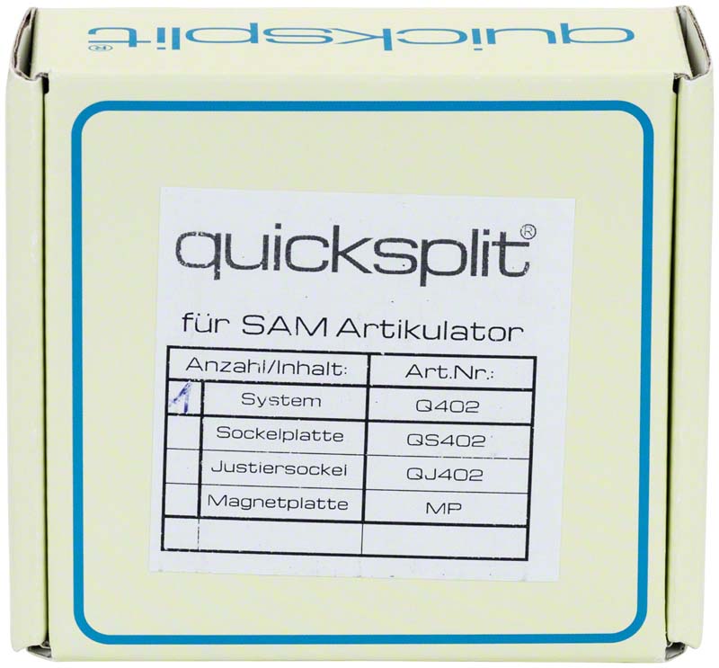 SAM Artikulatoren Quicksplit System