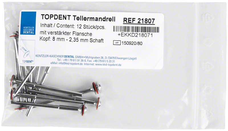 TOPDENT Tellermandrell