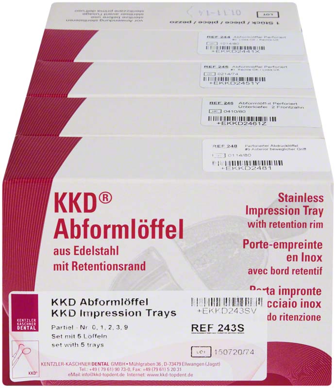 KKD® Abformlöffel Abdrucknahme