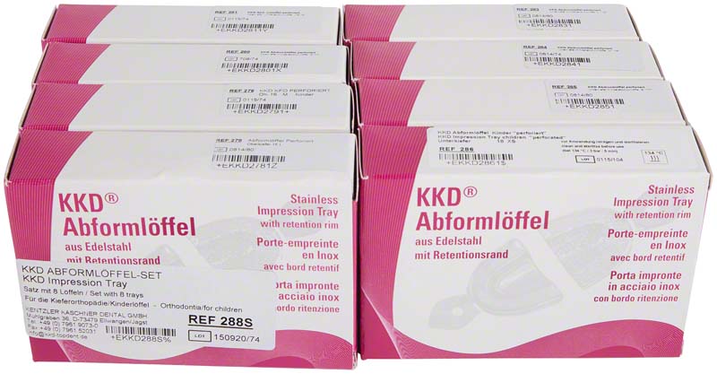 KKD® Abformlöffel Kieferorthopädie