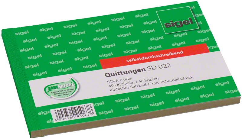 Quittungsblock