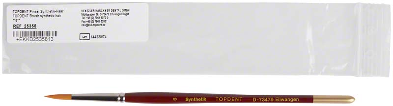 TOPDENT Pinsel Synthetik-Haar