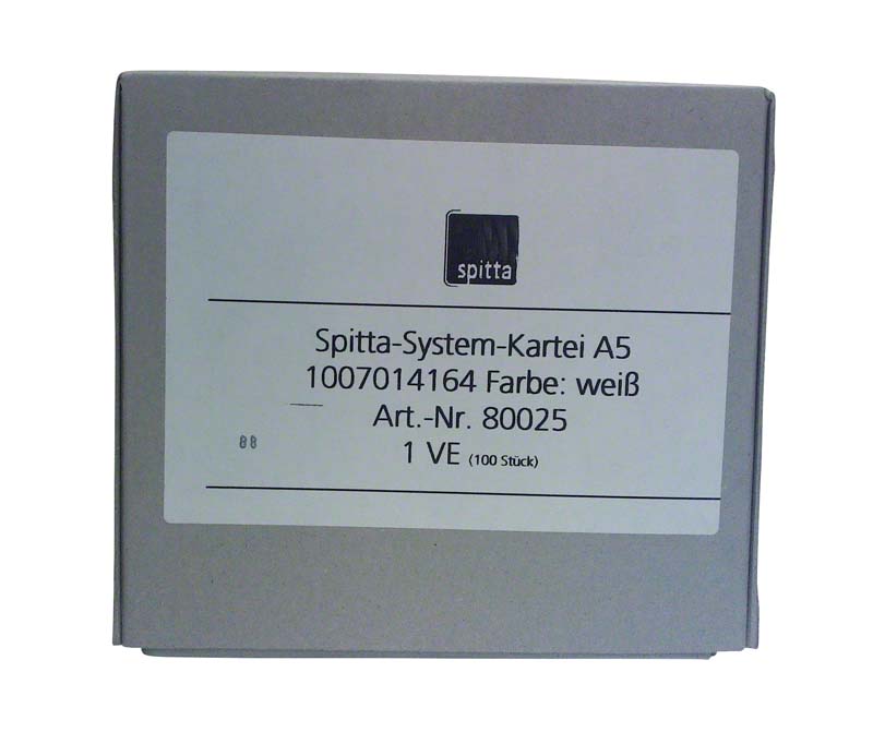System Karteikarten A5