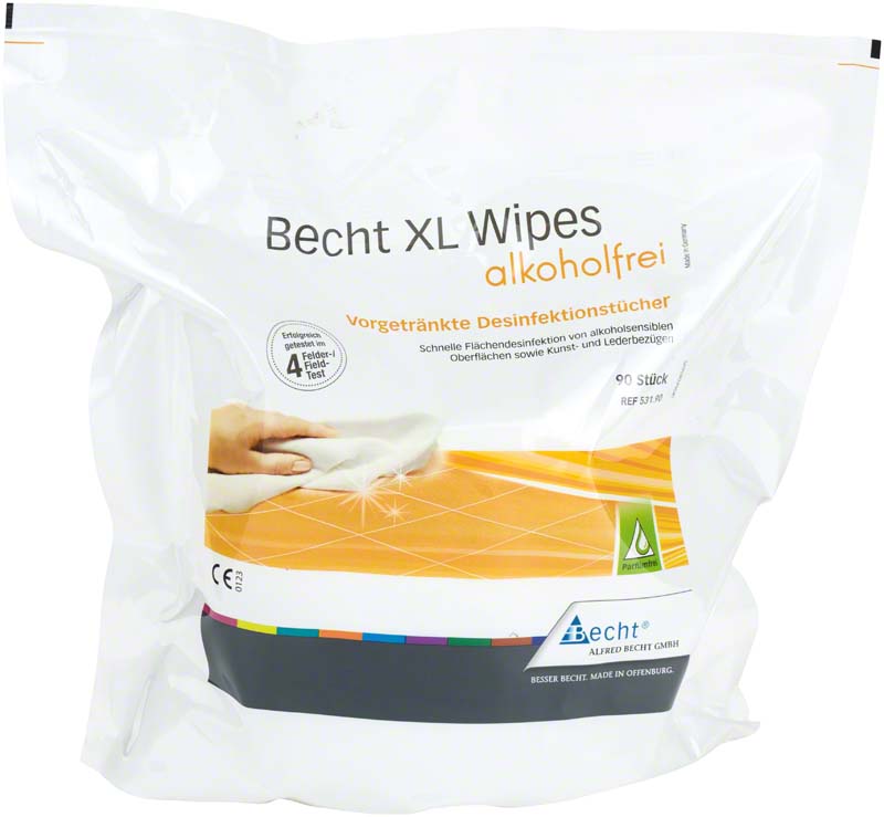 Becht XL Wipes alkoholfrei