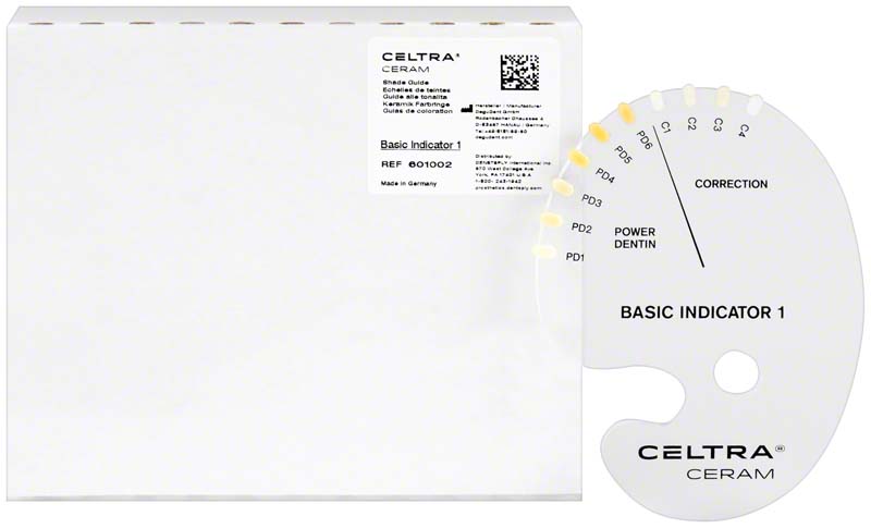 CELTRA® CERAM Shade Guide