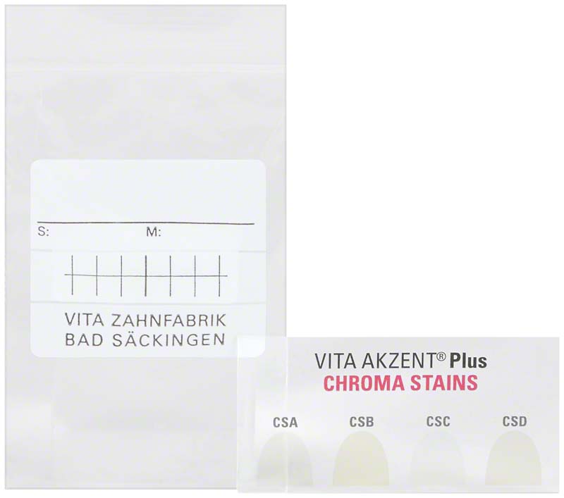 VITA AKZENT® Plus CHROMA STAINS Farbmuster