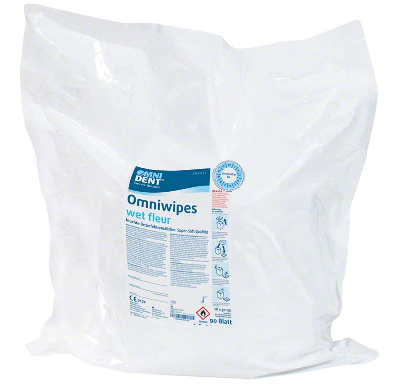 Omniwipes wet fleur