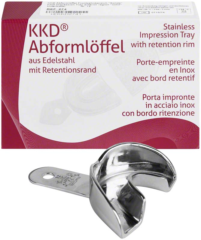 KKD® Abformlöffel Frontzahn
