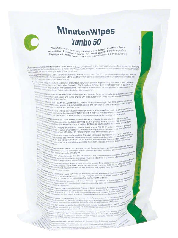 MinutenWipes Jumbo 50