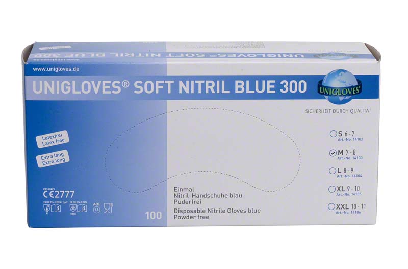 SOFT NITRIL BLUE 300