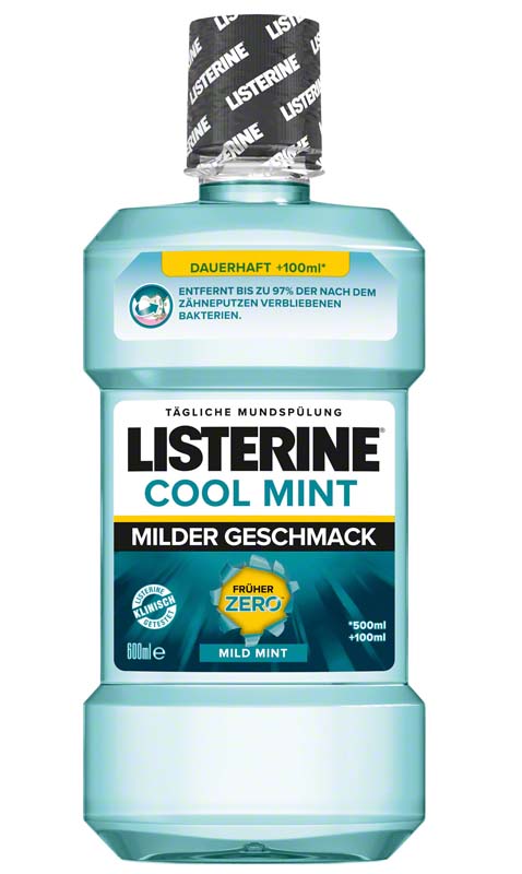 LISTERINE® COOL MINT MILDER GESCHMACK