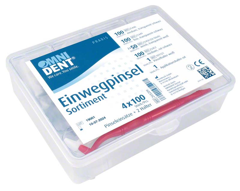 Omni Einwegpinsel Sortiment