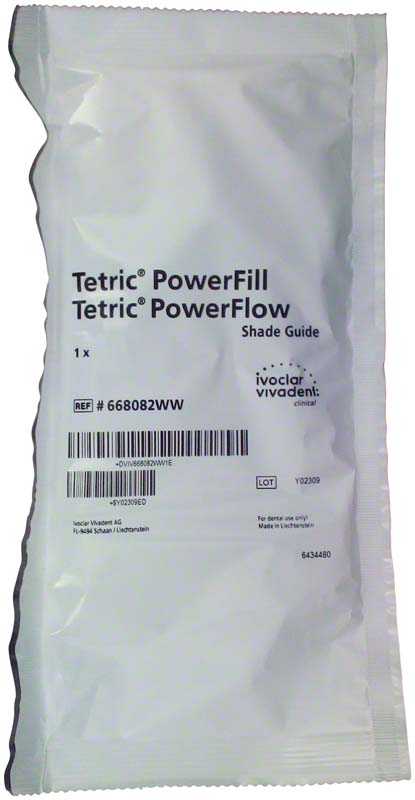 Tetric PowerFill/PowerFlow Farbschlüssel