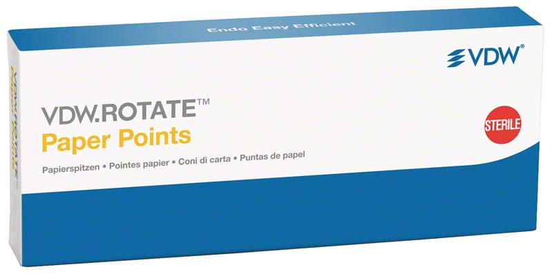 VDW.ROTATE™ Paper Points