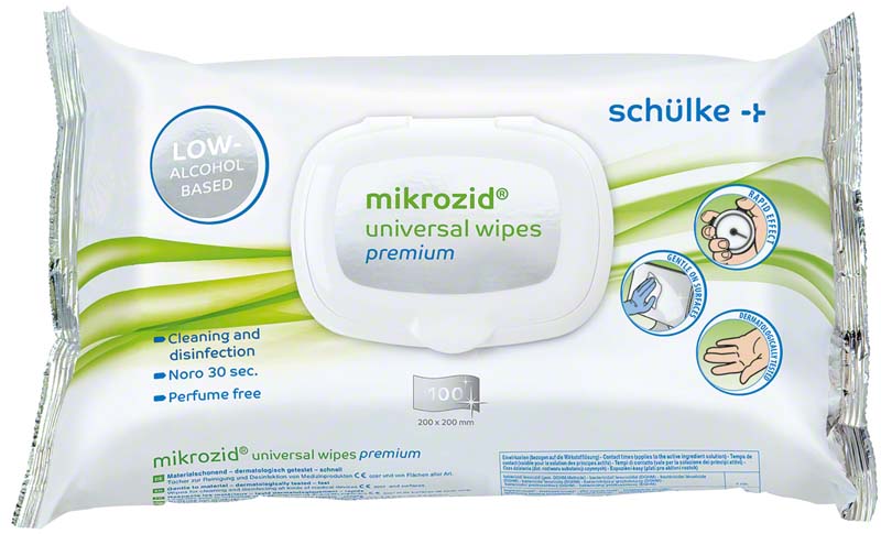 Niederlande mikrozid® universal wipes premium