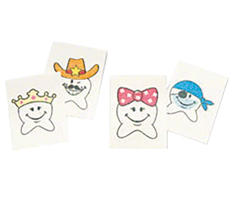 Tattoos Glitzerzähne