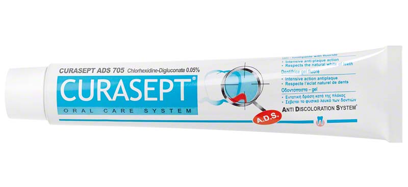CURASEPT Gel-Zahnpasta ADS 705