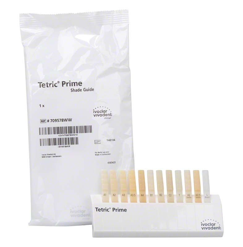 Tetric Prime Farbschlüssel