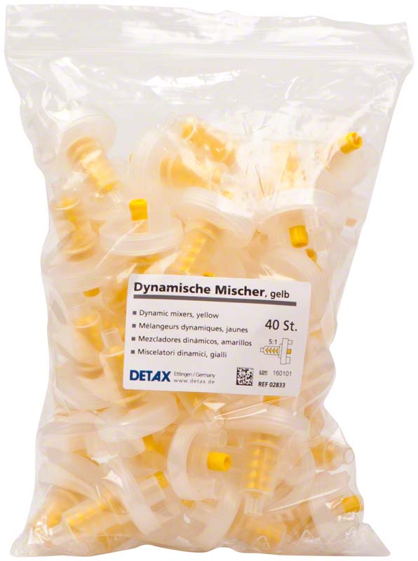 DETAX Mischkanülen gelb