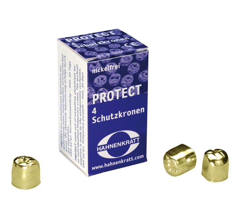 PROTECT Schutzkronen goldfarbig