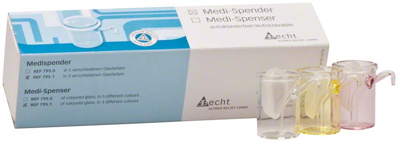 Medi-Spender-Gläschen