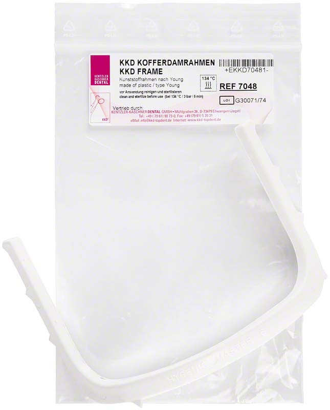 KKD® Kofferdam Rahmen nach Young, Kunststoff
