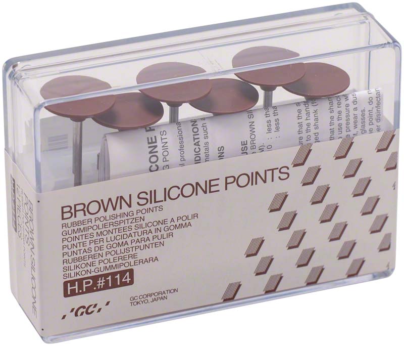 GC Brown Silicone Points