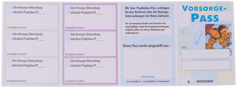 Prophylaxe-Pass