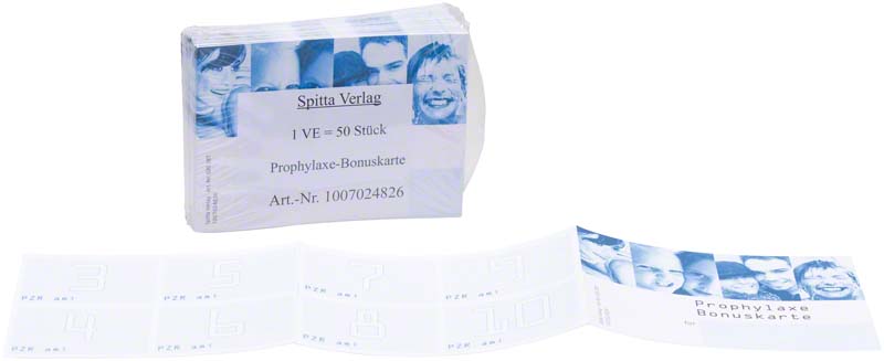 Prophylaxe-Bonuskarte