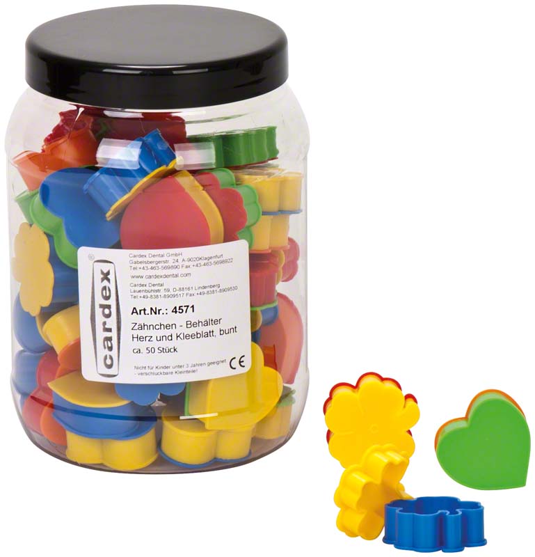 Zähnchen Behälter
