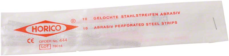 Edelstahlstreifen mit Grat