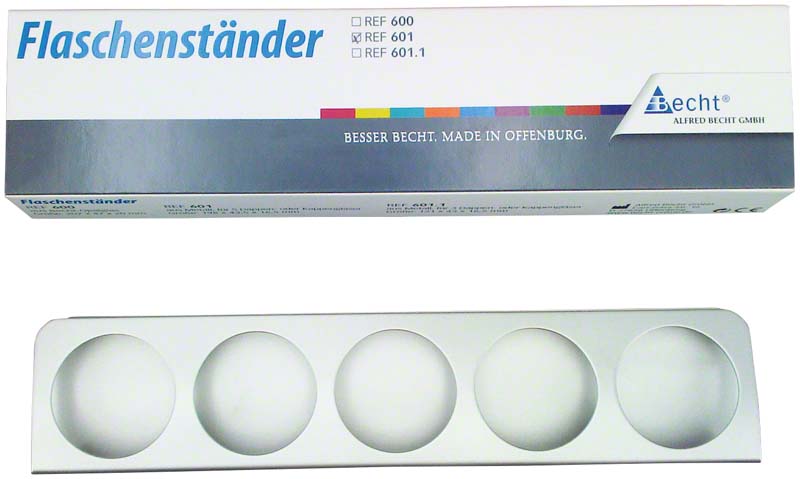 Flaschenständer aus Chromnickelstahl