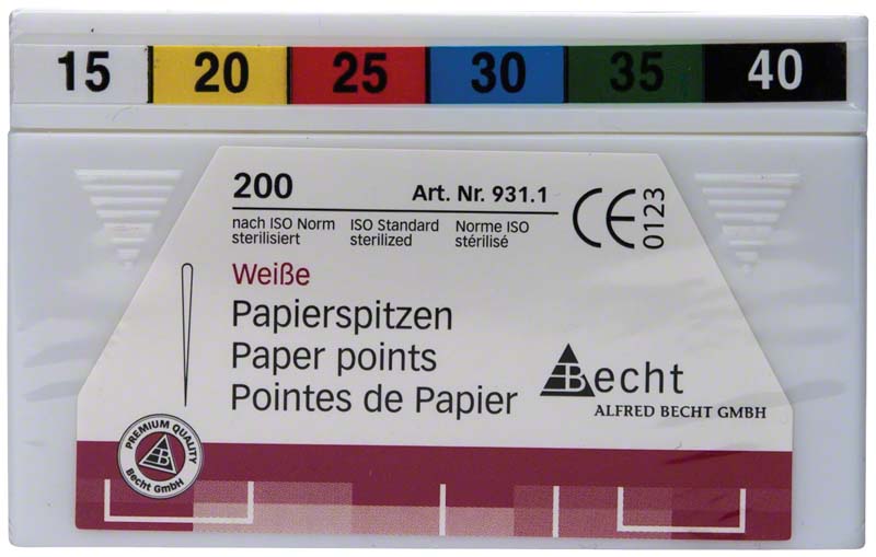 Papierspitzen weiß