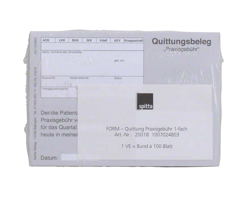 Quittungsformular