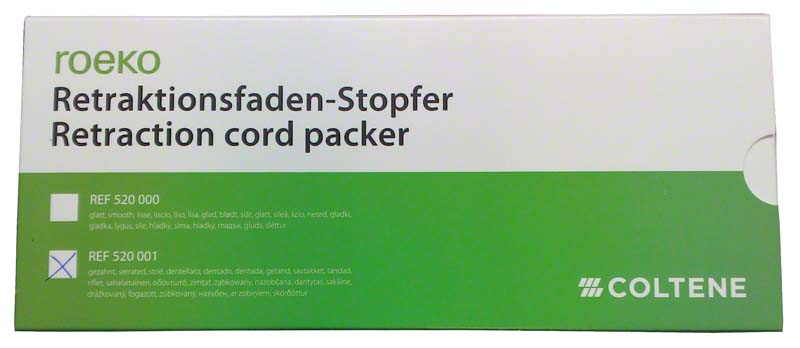 roeko Retraktionsfadenstopfer