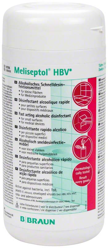 Meliseptol® HBV®-Tücher