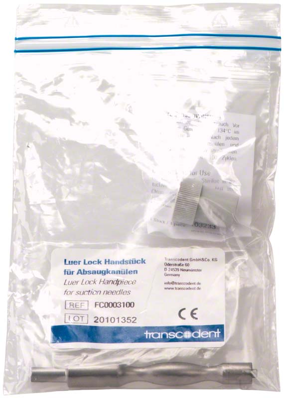 Handstück für Absaugkanülen