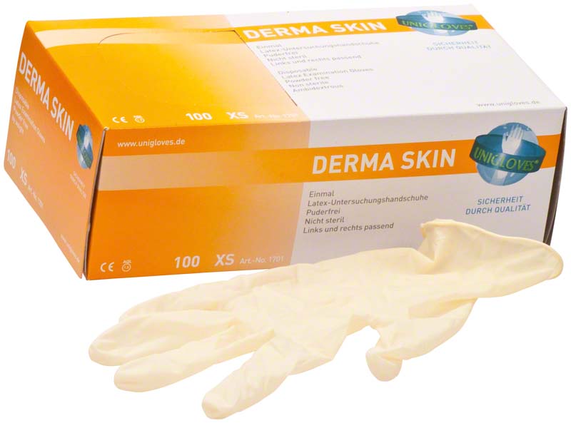 DERMA SKIN Latexhandschuhe