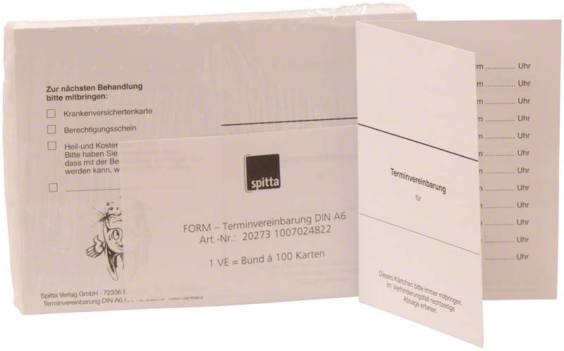 Terminvereinbarungskarte